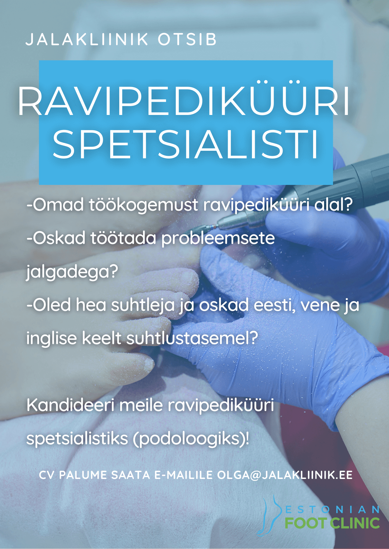 Jalakliinik podoloog